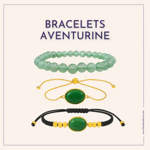 Bracelet Aventurine - Amour, Patience, Chance L' Atelier d'Eva
