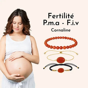 bracelet fertilite cornaline