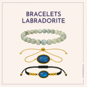 Bracelet Labradorite - Protection, Bien-Être, Réconfort L'Atelier d'Eva