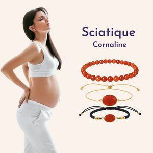 bracelet sciatique cornaline