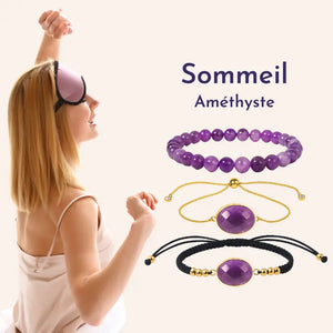 bracelet amethyste pour le sommeil