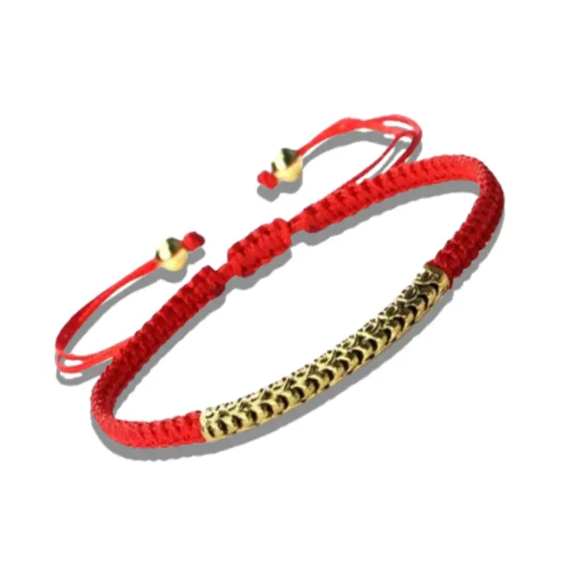 Bracelet Homme Rouge Porte-Bonheur