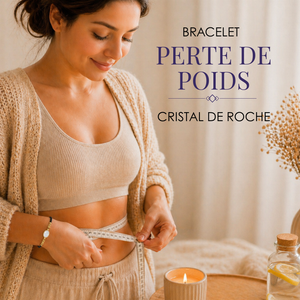 bracelet perte de poids cristal de roche