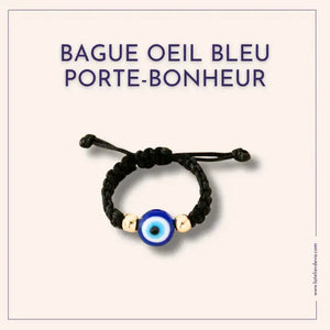 Bague Oeil Bleu Porte-Bonheur L'Atelier d'Eva