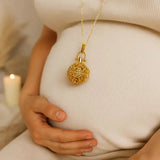 collier bola doré