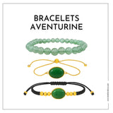 bracelets aventurine l atelier d eva