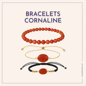 Bracelet Cornaline – Énergie, Confiance & Fertilité L' Atelier d'Eva