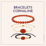 Bracelet Cornaline – Énergie, Confiance & Fertilité L' Atelier d'Eva