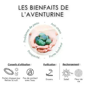 les bienfaits de la pierre aventurine