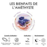 les bienfaits de la pierre amethyste