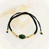 Bracelet Anti-Stress Améthyste ou Aventurine L' Atelier d'Eva