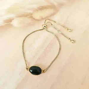 Bracelet Anti-Stress Améthyste ou Aventurine L' Atelier d'Eva