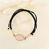 Bracelet Amour Quartz rose L' Atelier d'Eva
