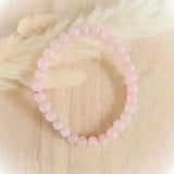 Bracelet Amour Quartz rose L' Atelier d'Eva