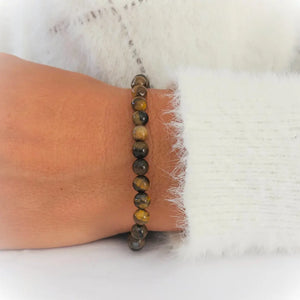 Bracelet Œil de Tigre - Confiance, Force, Protection