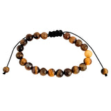 Bracelet de lithothérapie en OEIL DE TIGRE