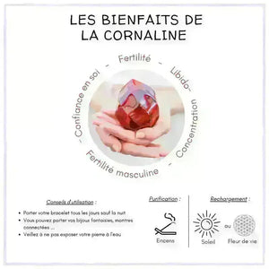 les bienfaits de la pierre cornaline
