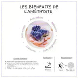 les bienfaits de la pierre amethyste