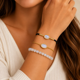 Bracelet Pierre de Lune Femme – Féminité & Équilibre Émotionnel