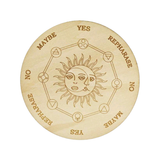 Planche en bois pour pendule divinatoire L'Atelier d'Eva