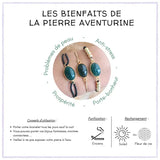 Bracelet Améthyste ou Aventurine Naturelle : ANTI STRESS - ANGOISSES