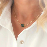 Collier ajustable Aventurine / 1 papier d'encens = 1 purification Bracelet Améthyste ou Aventurine Naturelle : ANTI STRESS - ANGOISSES