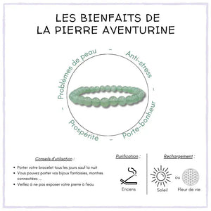 les bienfaits de la pierre aventurine