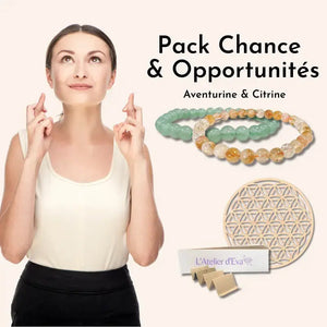 pack chance et opportunites - aventurine et citrine