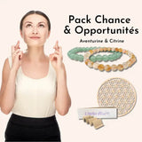 pack chance et opportunites - aventurine et citrine