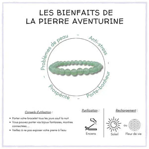 les bienfaits de la pierre aventurine