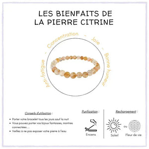 bienfaits de la pierre citrine