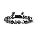 Bracelet Hématite Naturelle - Protection, Vitalité, Sérénité