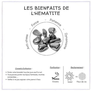 bienfaits de la pierre hematite