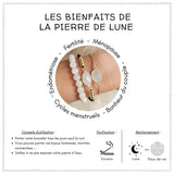 Bienfaits Bracelet fertilité Pierre de Lune