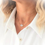 Collier chaîne dorée ajustable / 1 papier d'encens = 1 purification Bracelet Pierre de Lune Naturelle : FERTILITÉ - GROSSESSE - FÉCONDITÉ