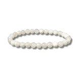 bracelet pierre de lune élastique 6mm