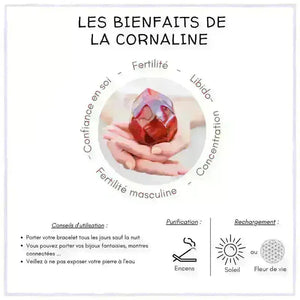 les bienfaits de la pierre cornaline
