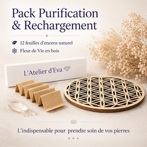 pack purification et rechargement des pierres - l'atelier d'eva