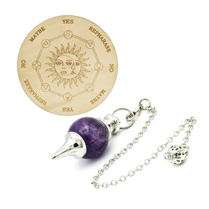 Pendule Améthyste L'Atelier d'Eva
