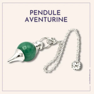 Pendule Aventurine L'Atelier d'Eva
