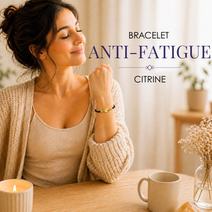 bracelet anti-fatigue citrine