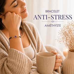 bracelet anti-stress améthyste