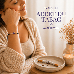bracelet arrêt du tabac amethyste