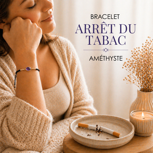 bracelet arrêt du tabac amethyste
