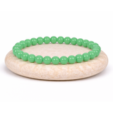 Bracelet Aventurine Perles Rondes - Amour, Patience, Chance L' Atelier d'Eva