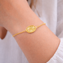 Bracelet Citrine – Bonheur, Chance, Vitalité L' Atelier d'Eva
