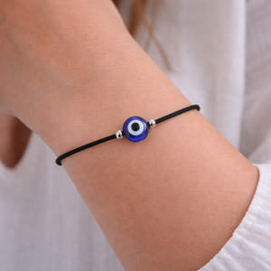 bracelet classique oeil bleu porte-bonheur