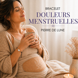 bracelet douleurs menstruelles pierre de lune