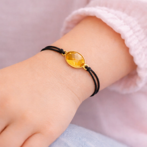 bracelet enfant citrine