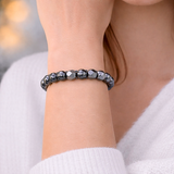 bracelet hématite 8mm l'Atelier d'Eva